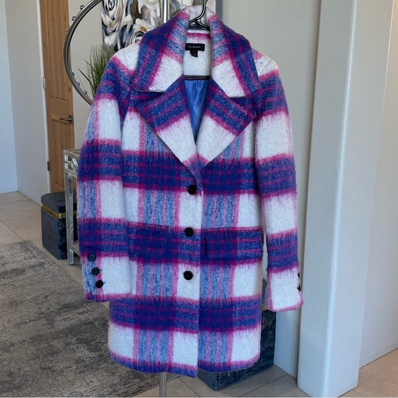 HALOGEN Plaid Coat - Picture 6 of 16